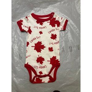 Lazy One Canada EH? Onesie - 6 months size